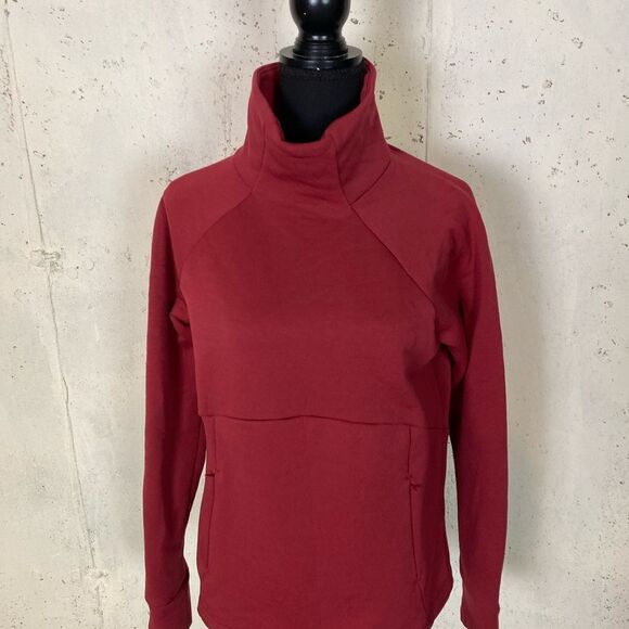 #101 ATHLETA Altitude Lined Funnel Neck Sweatshirt - Picture 7 of 12
